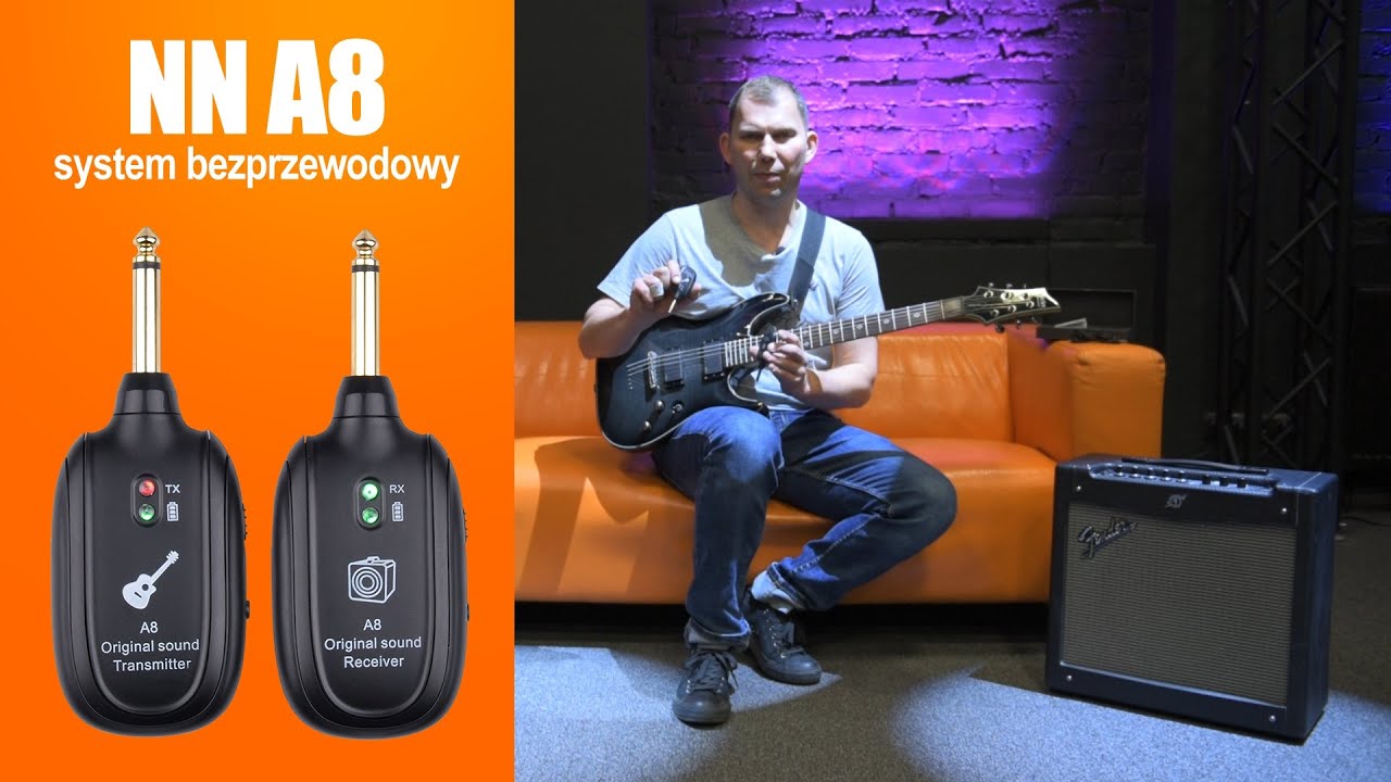 NN A8 &ndash; system bezprzewodowy do gitar