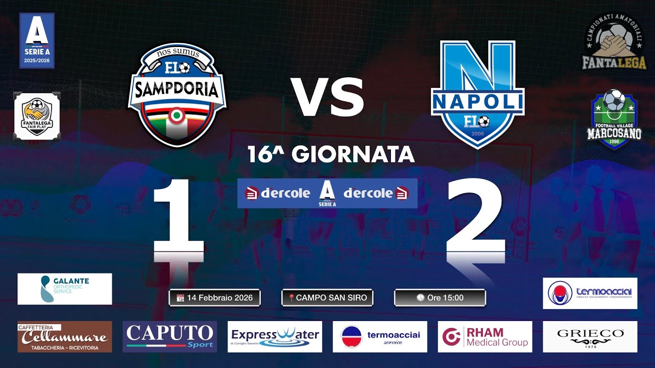 16^ Giornata - Serie A | Highlights Sampdoria vs Napoli 1-2