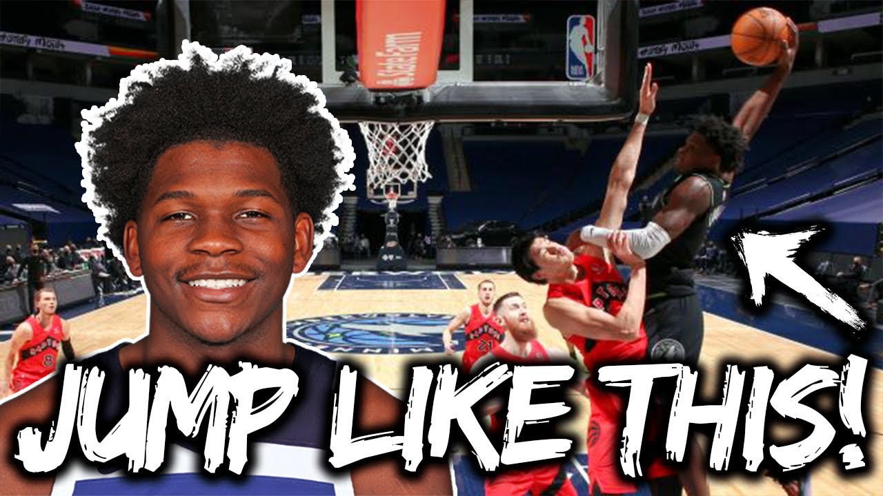 How To Jump Like Anthony Edwards!