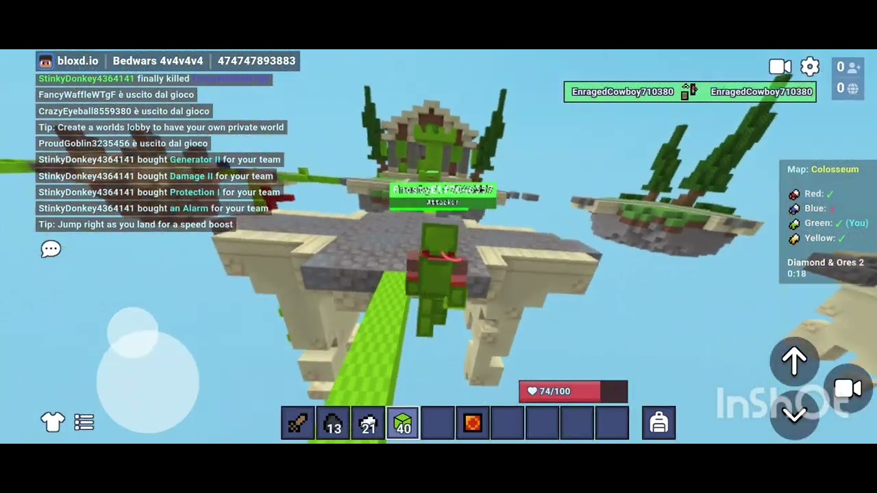 Giochiamo alle bedwars