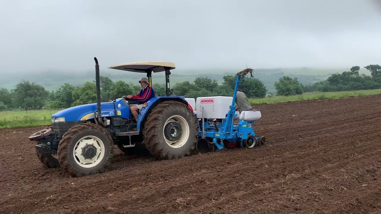 Monosem 4 row lift planter