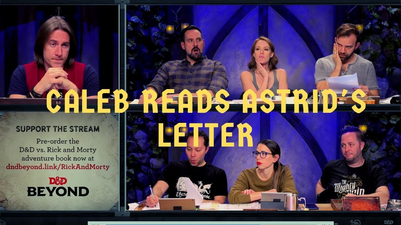 Caleb Reads Astrid's Letter