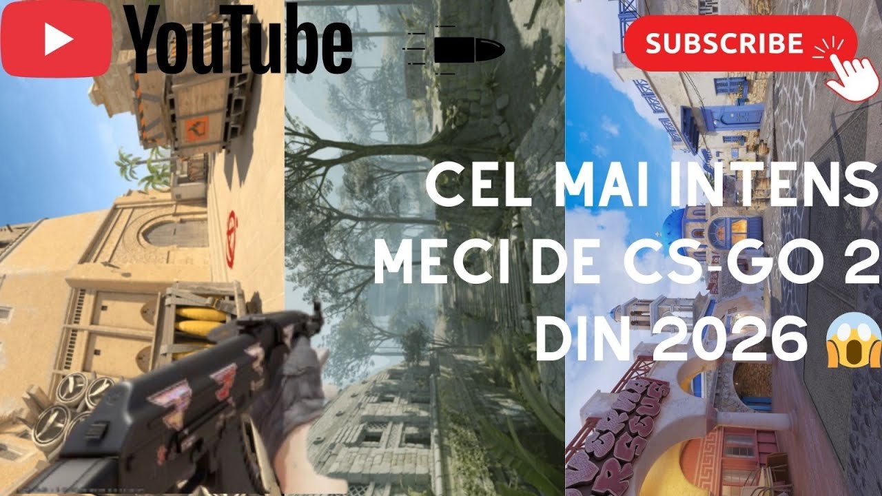 Cel mai intens meci de Cs-Go 2 din 2026 😱