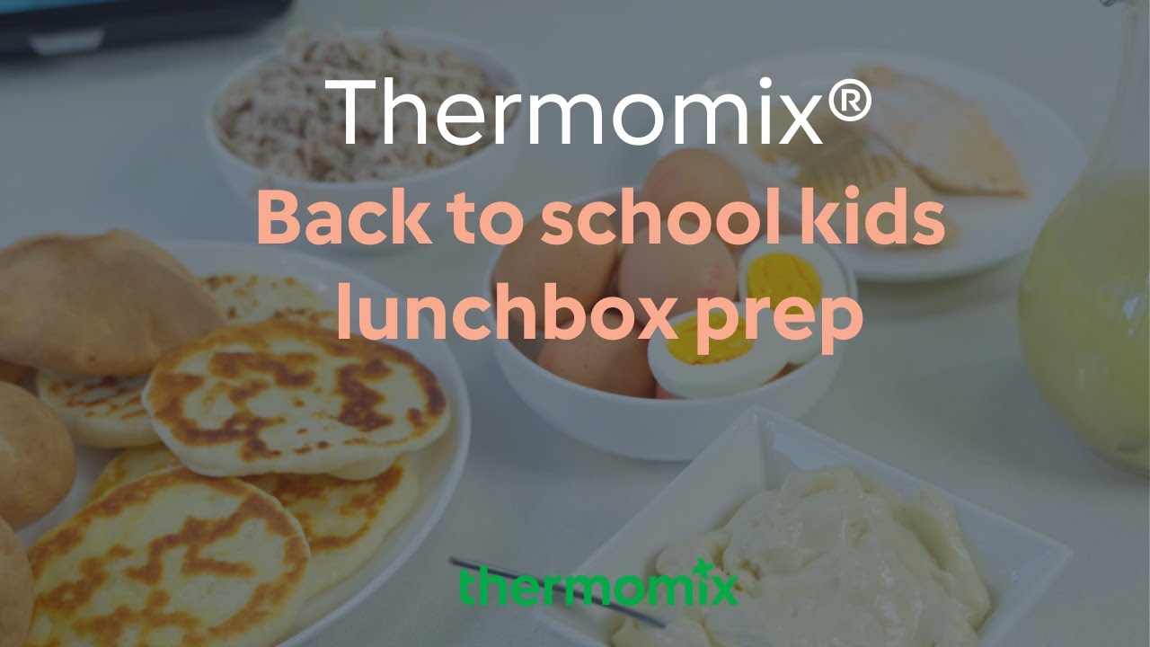 Back to school kids meal prep | Thermomix® recipes