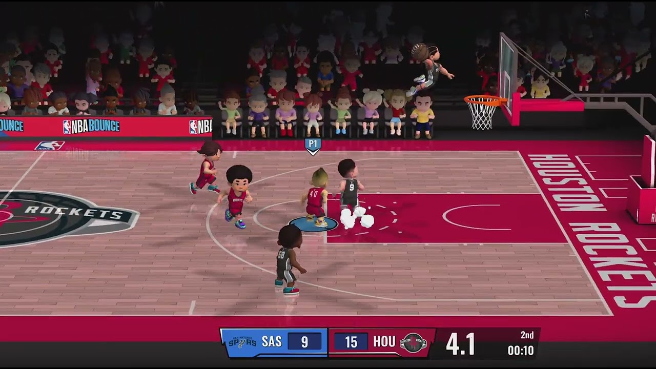 NBA BOUNCE Game 029 San Antonio Spurs ve Houston Rockets