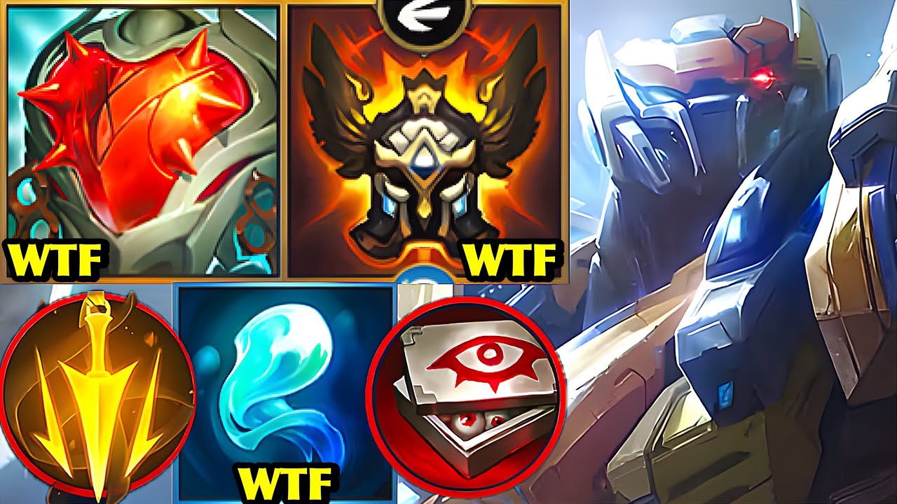 Wild Rift China Volibear Jungle | PERMA-FIGHT BEAR?! STACKED HP + SUSTAINED DPS | Build & Runes