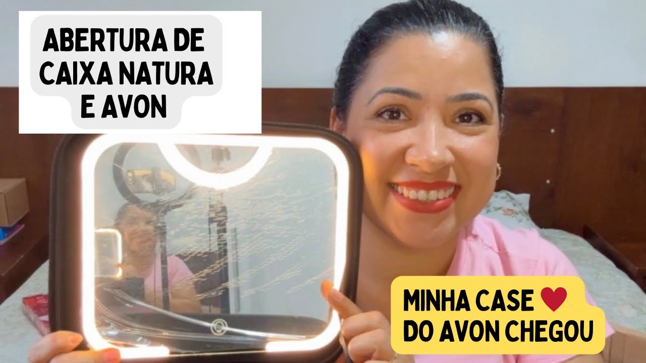 Abertura de Caixa Natura e Avon + Case Com Espelho do Avon e Estratégias de Vendas Dessa Semana 🙏🏼💰