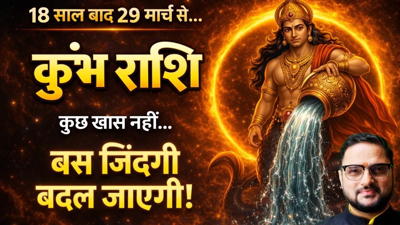 कुंभ राशि 18 साल बाद 29 March 2026 से केतु मघा में | Kumbh Rashi | जिंदगी बदल जाएगी | Ketu Transit