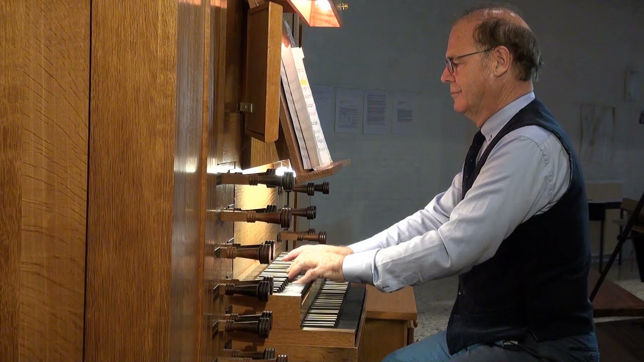 Antonio Valente  LA ROMANESCA [ 5 VAR.]  Willem van Twillert  Blank-orgel  Maranathakerk  Assen [NL]