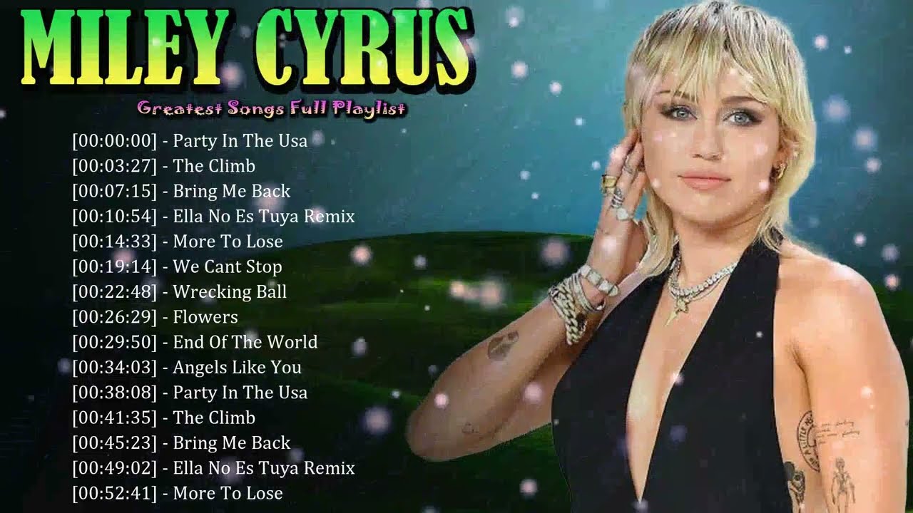 💎🎧 Miley Cyrus – Her raspy voice and rebellious energy turn every song into a global hit ✨🎵