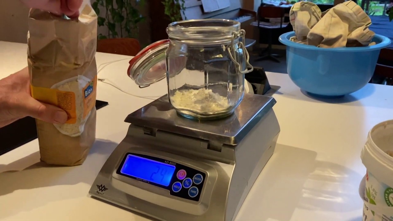 Een starter maken voor zuurdesembrood