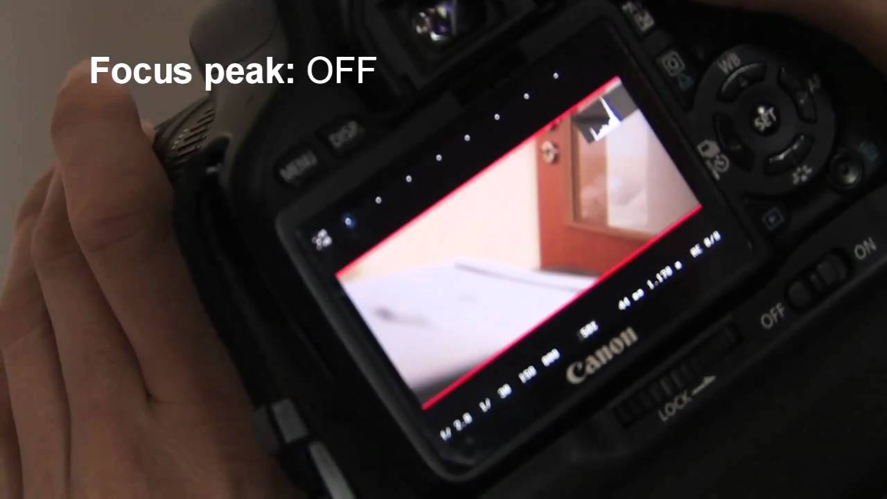 MagicLatern Focus Peak on 550D / T2i