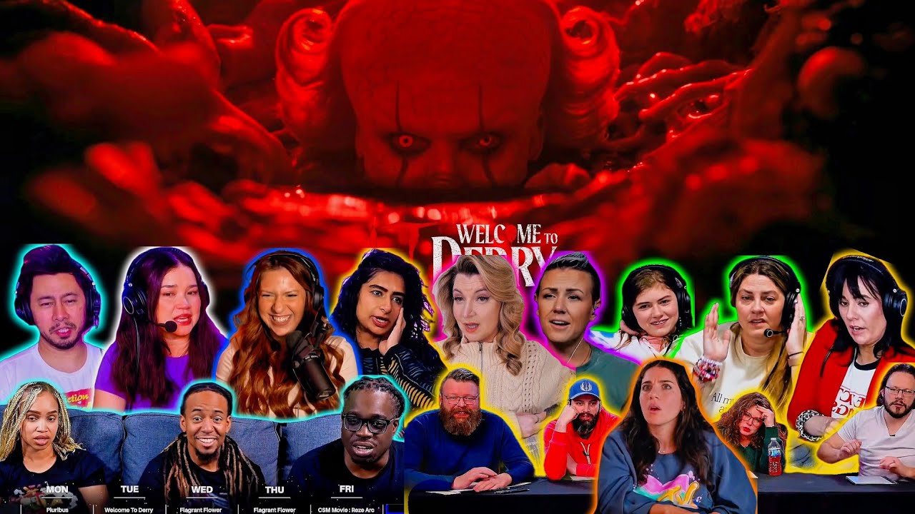 Fans React To PENNYWISE WAKE UP IN HIS BED OF BODIES | It Welcome To Derry Ep 7 Reaction Compilation