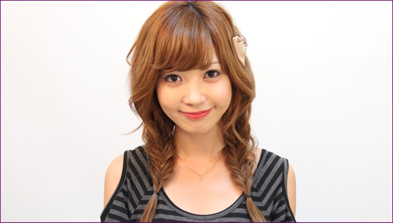 ゆるふわ ツイン フィッシュボーン　hair arrange tutorial
