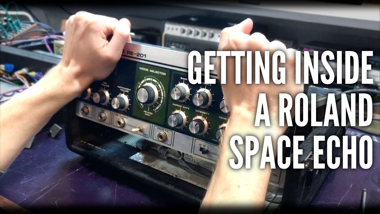 How to Open up a Roland Space Echo