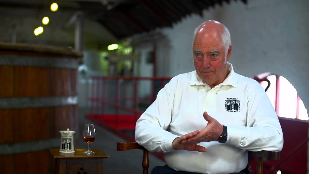 Frank McHardy taking us through the whisky history of Campbeltown and Mitchell's Glengyle Distillery
