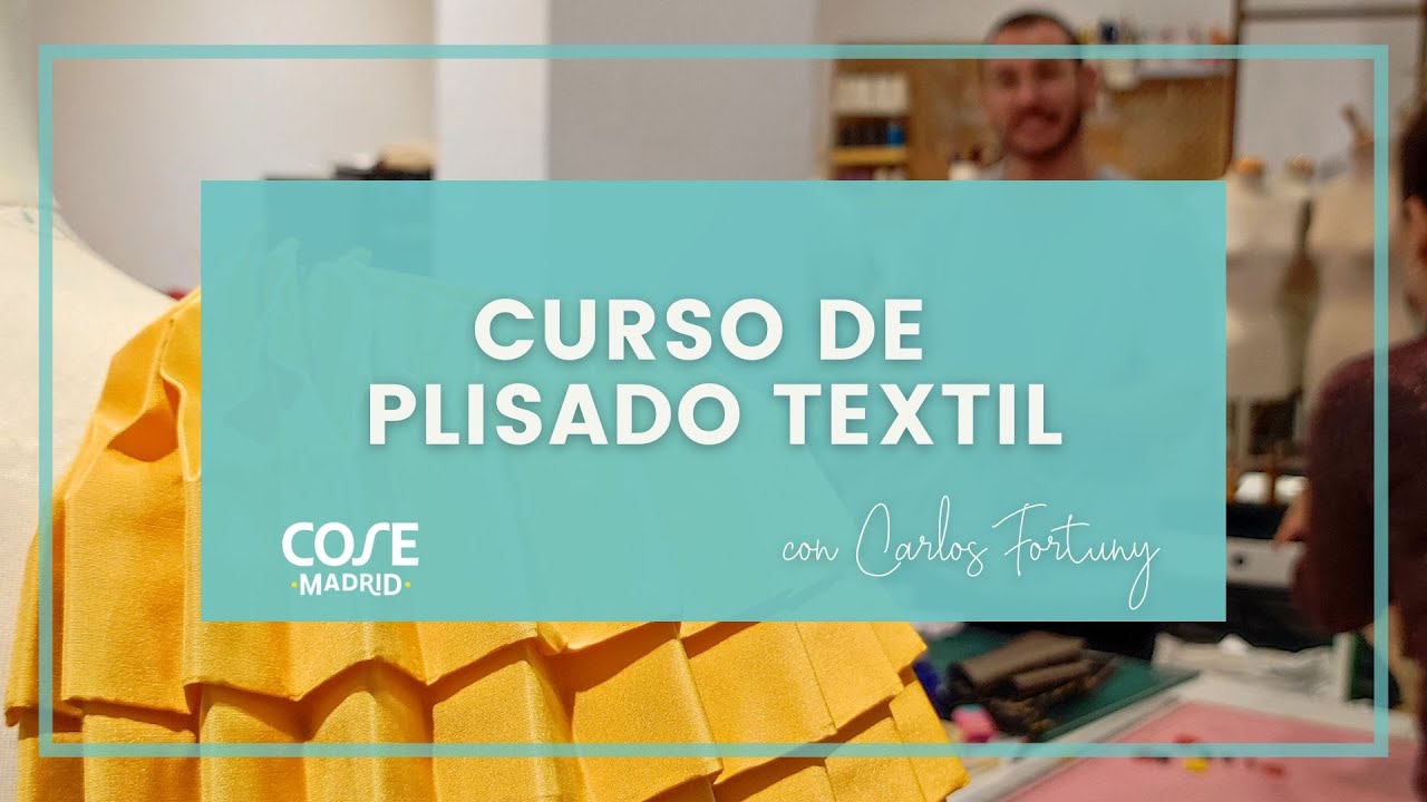 Aprende a hacer plisados textiles