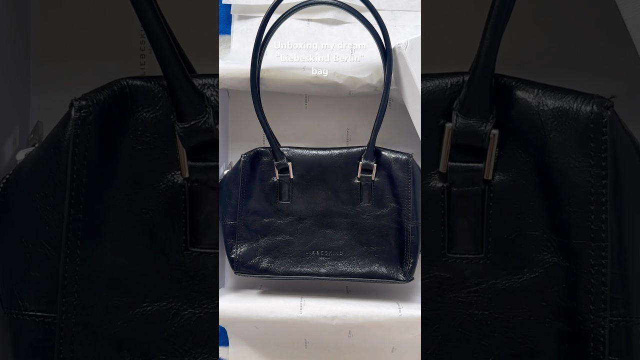 Unboxing my dream bag 🫶🏻 #trendingshorts #liebeskindberlin #unboxing #explore
