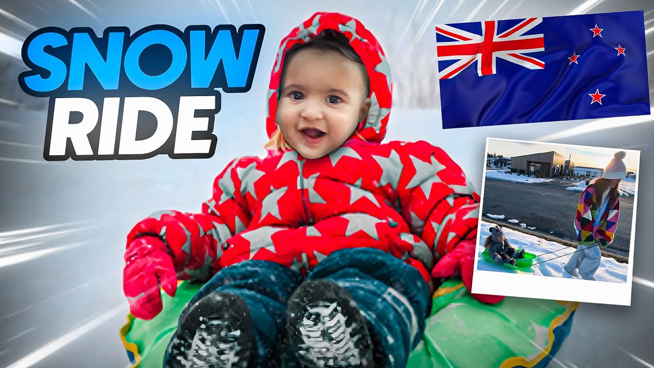 Asher ko karai SNOW RIDE in NEW ZEALAND