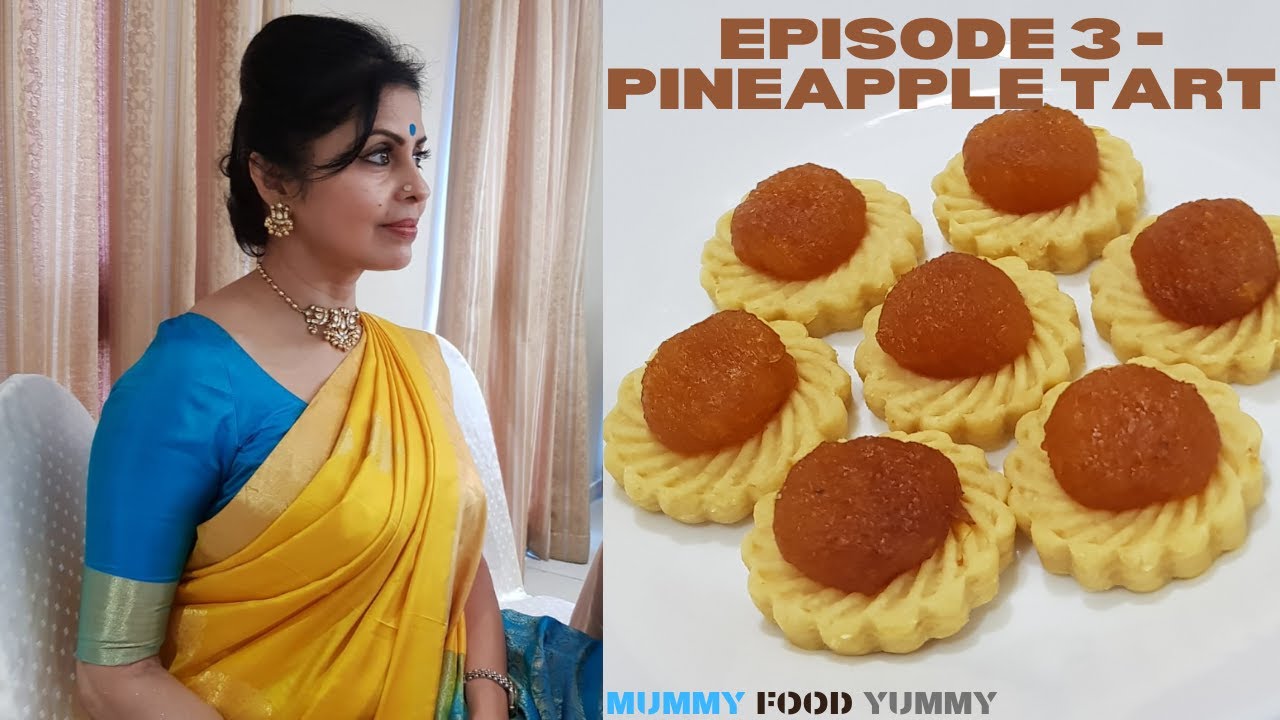 Ep 4| Mdm Lalithaa Mallar | How to make pineapple tart| தீபாவளி பலகாரம்! Deepavali Special sweet!