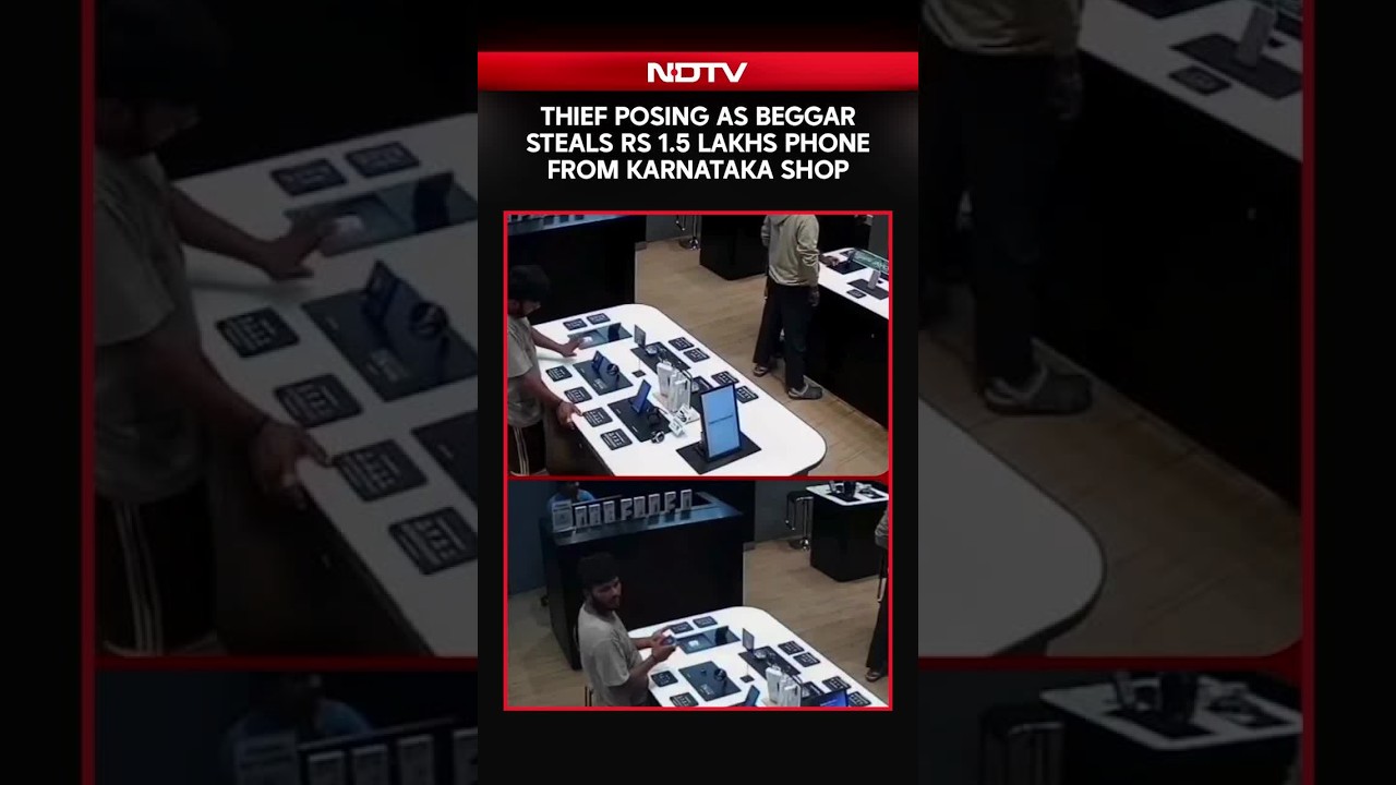 Karnataka News | Thief Steals ₹1.5 Lakh Phone In Beggar Disguise From A Store In Belagavi