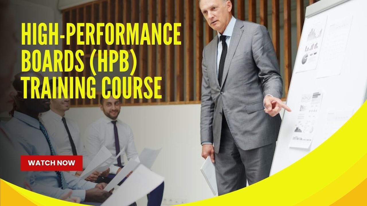 High-Performance Boards (HPB) Training Course