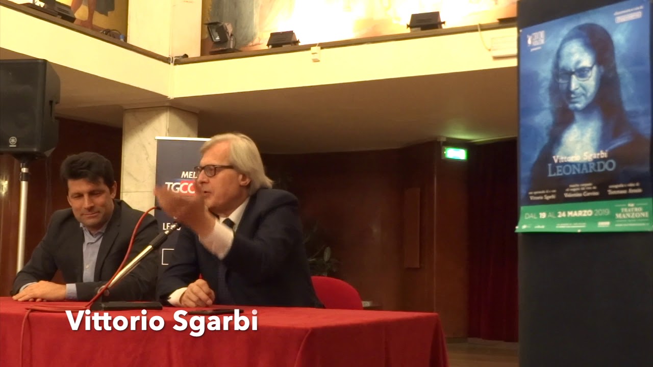 Vittorio Sgarbi e Leonardo da Vinci
