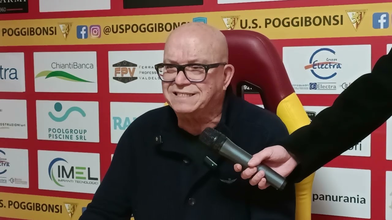 Gs TV- il presidente del Poggibonsi Giuseppe Vellini dopo Poggibonsi-Us Grosseto 0-1.