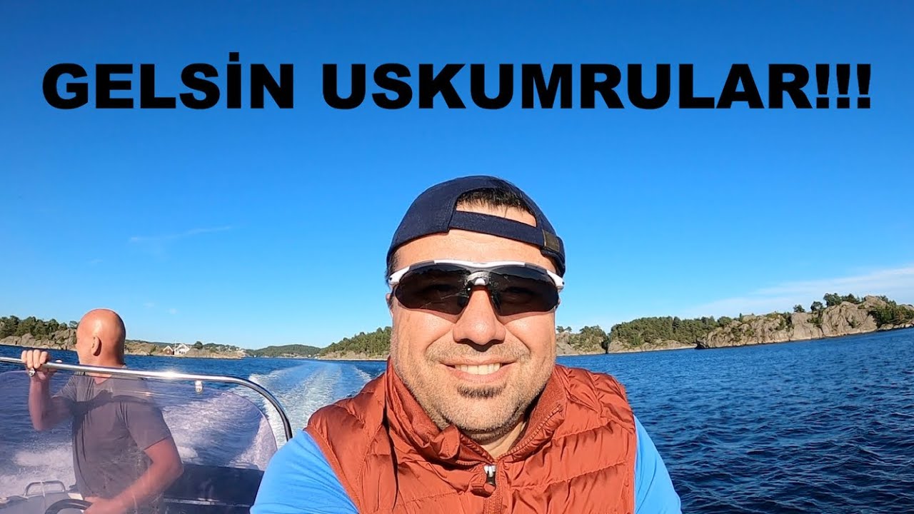 NORVEÇ’TE BALIK AVI SEZONUNA BAŞLADIK!!!