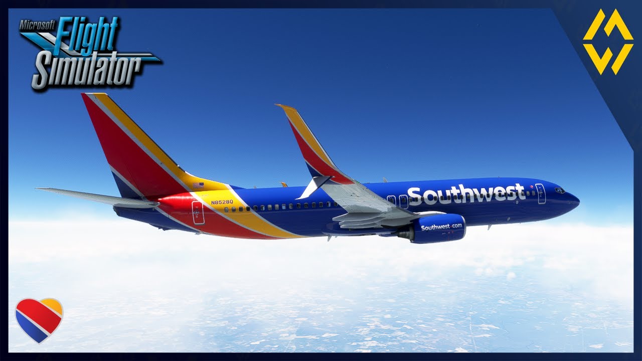 MSFS // Real Southwest Airlines Ops // PVD - DCA // B738
