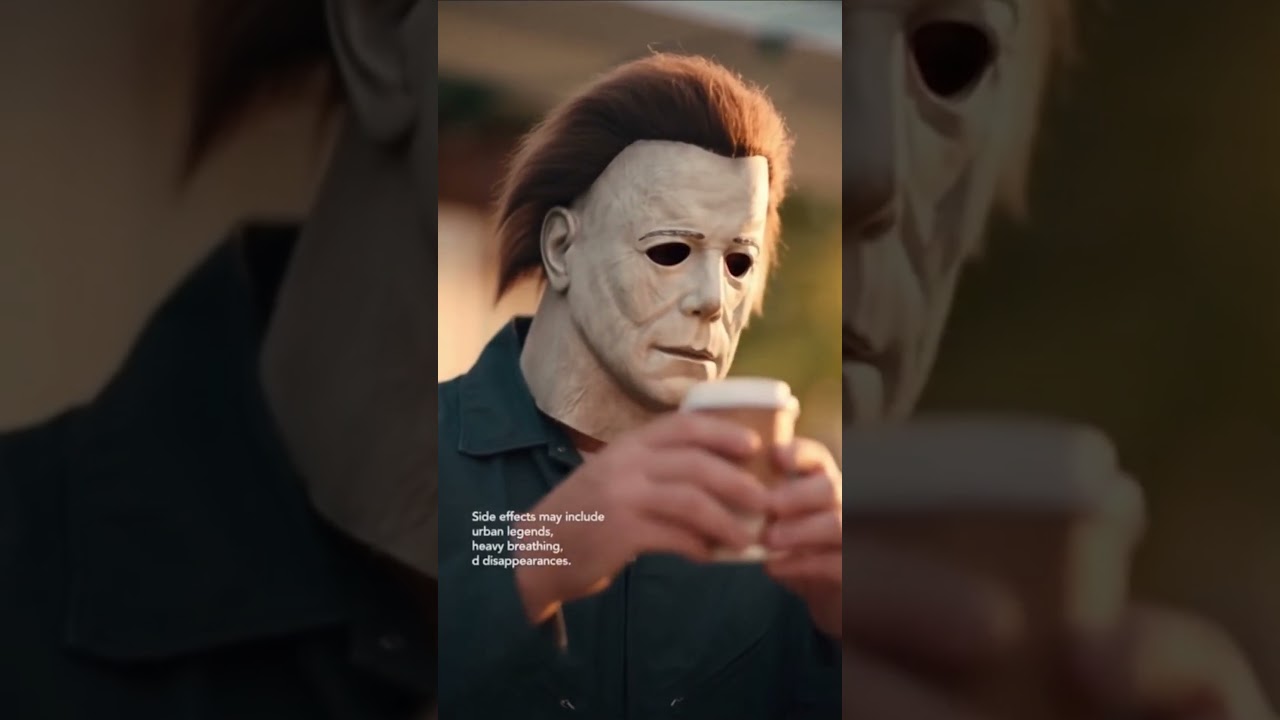Sora 2 - Michael Myers & Jason Voorhees Commercial for PsychoTane #aivideo #sora2 #halloween
