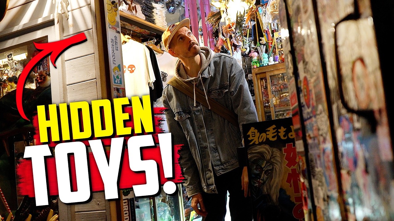 The BEST hidden toy Shops in Japan!