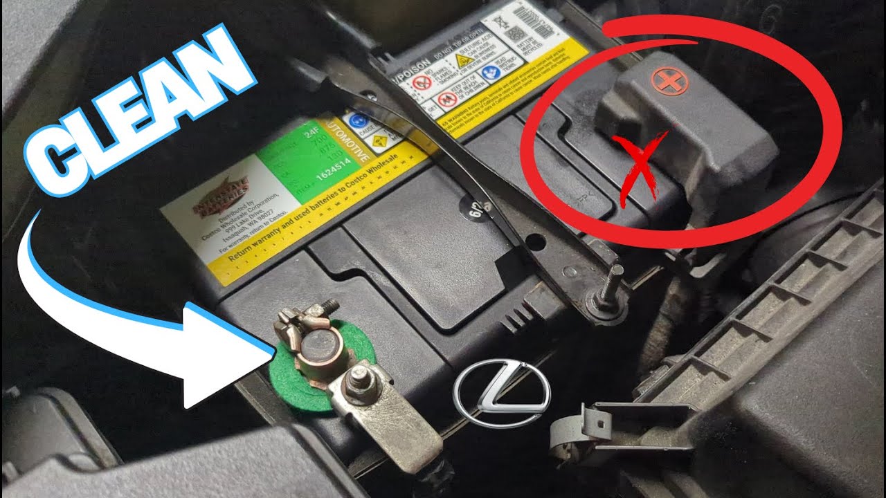 Replace Car Battery the Safe & Clean Way - Toyota / Lexus RX350