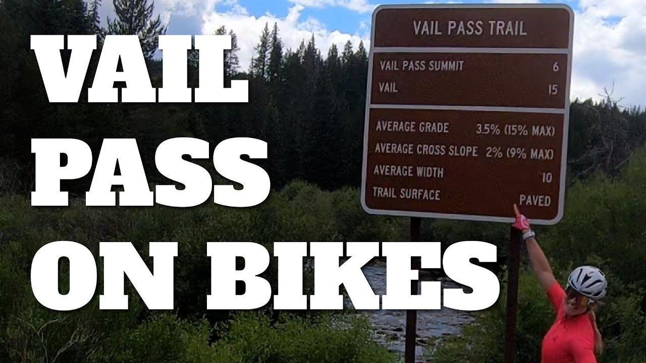 Bike Ride from Vail, Over Vail Pass to Copper Mountain - Colorado Vacataion - Day 4