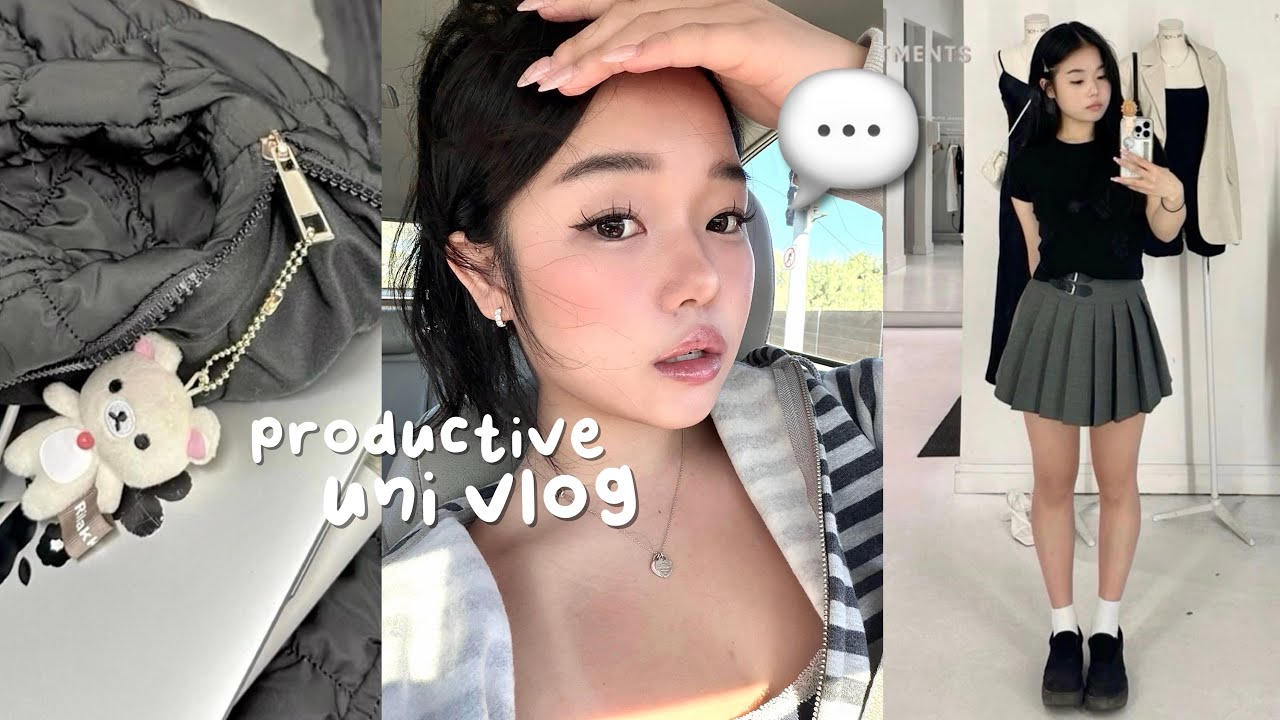 PRODUCTIVE Week in my life★彡: Wrapping up 2025, exams, Christmas shopping in LA etc
