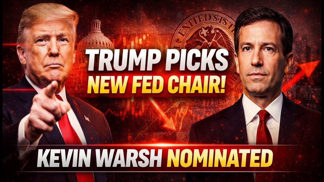 Trump Nominates Kevin Warsh as Next Fed Chair | What It Means for Rates, Markets & Crypto