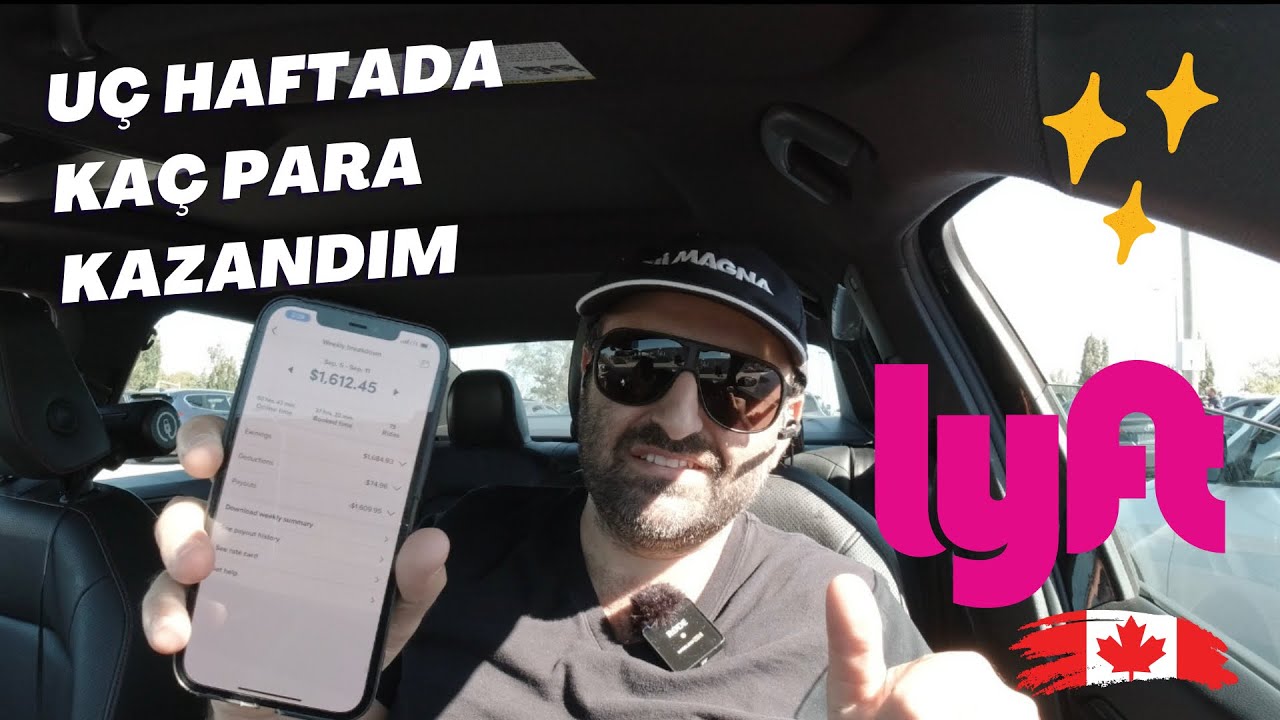 Lyft yaparak kaç para kazandım