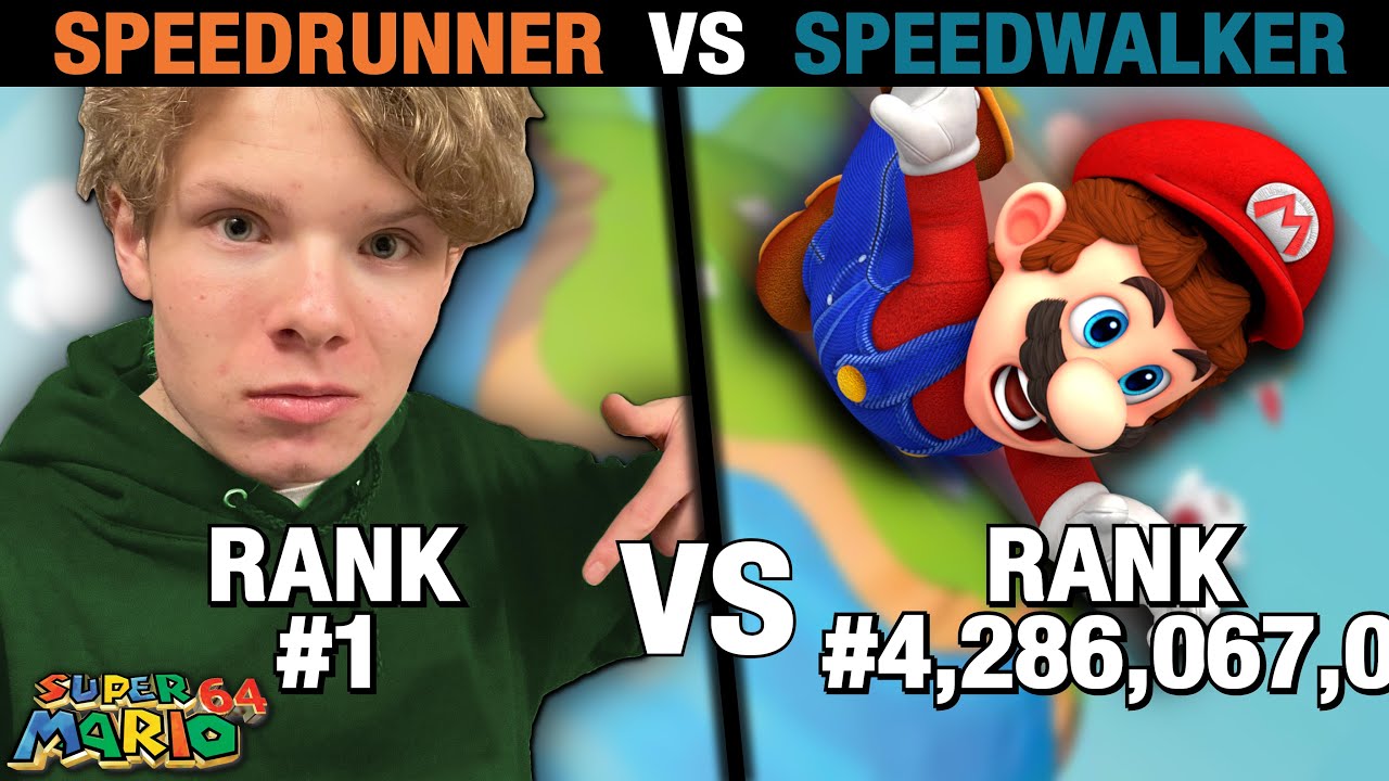Racing the World's BEST Speedrunner as a Beginner