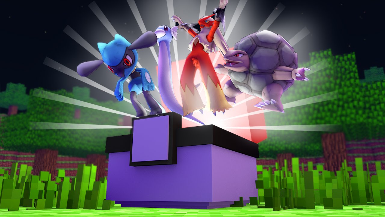 Minecraft: POKEMON CHAMPIONS - POKEMONS NÁ LUCKYBLOCK - ‹ JUAUM › #08