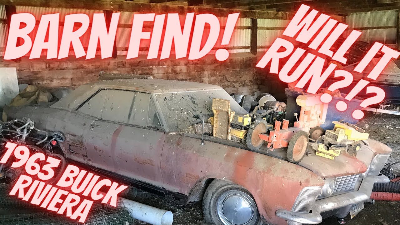 BARN FIND!1963 Buick Riviera! Abandoned for 27 Years! Will It Run?!?