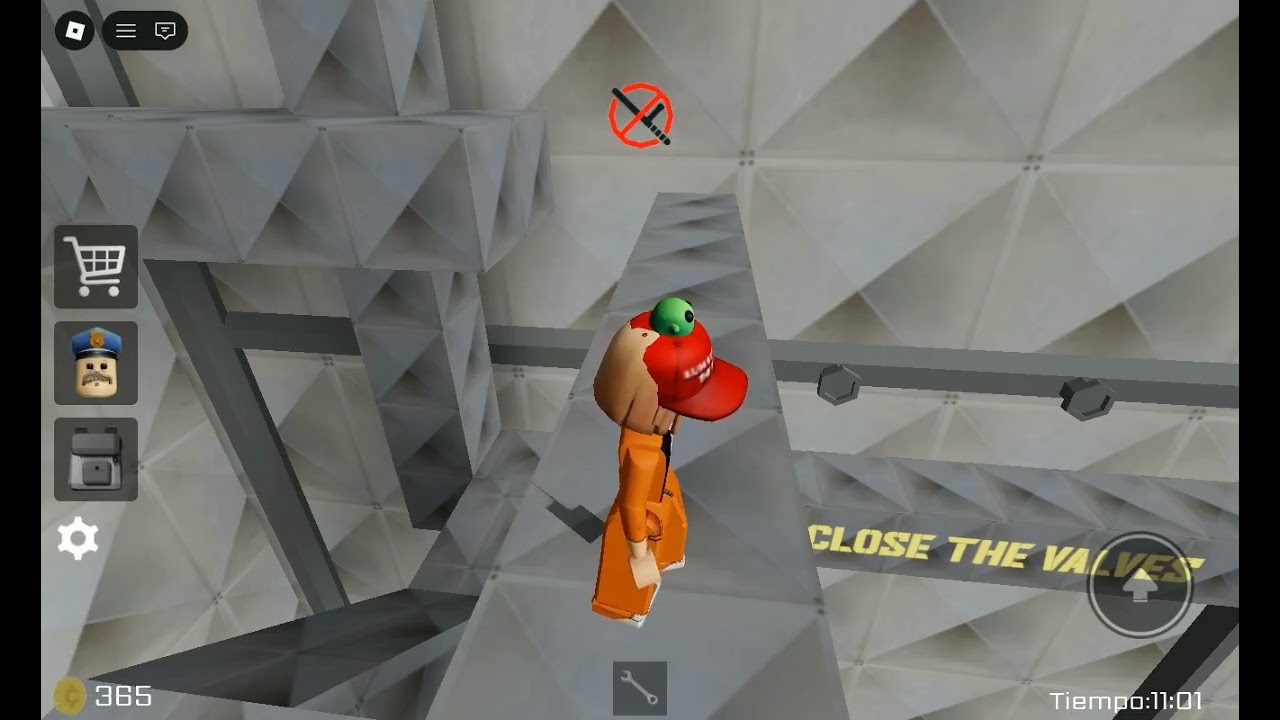 ¡JUGANDO escapa DE la PRISION!😱🤯