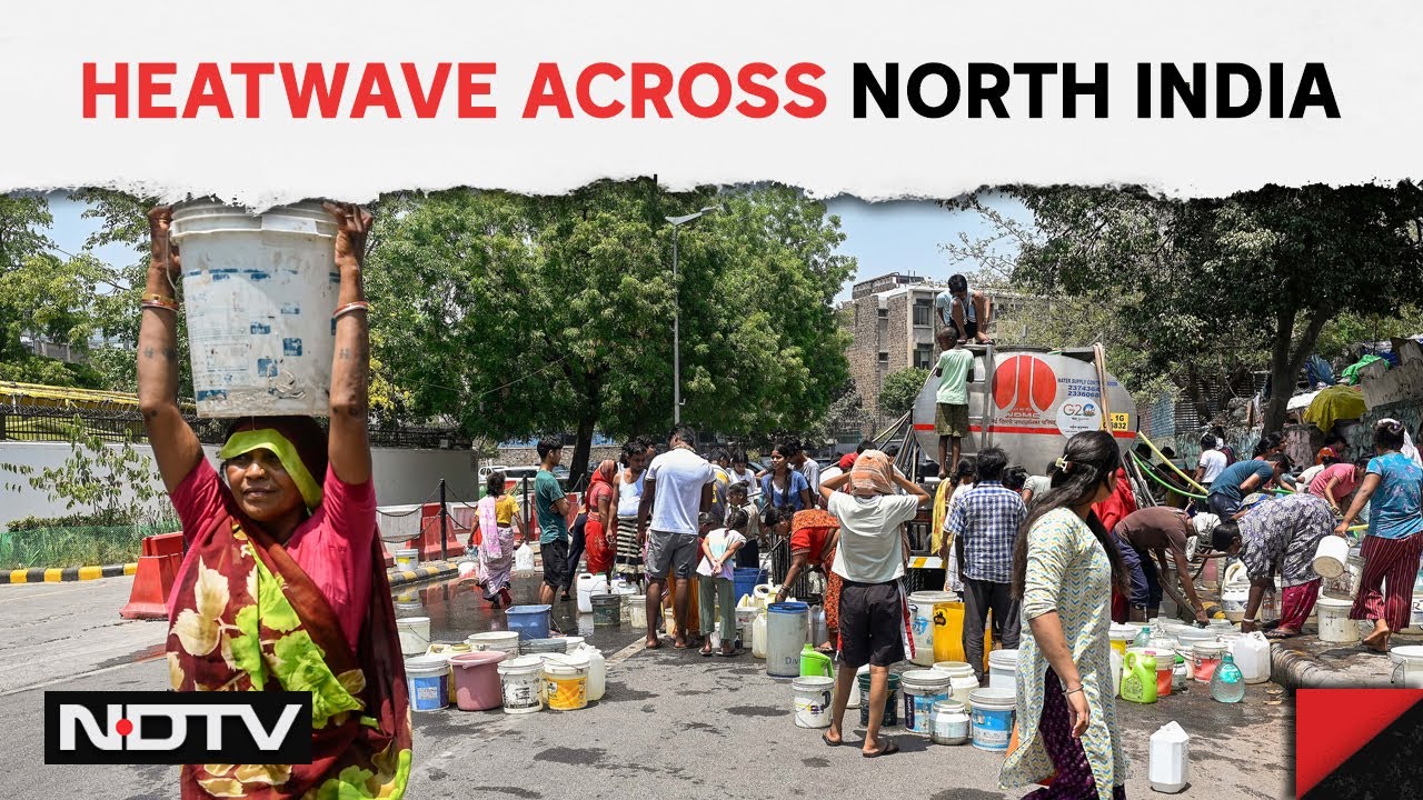 Heatwave Alert In India | Severe Heatwave Persists In Delhi, Punjab, Haryana, Rajasthan