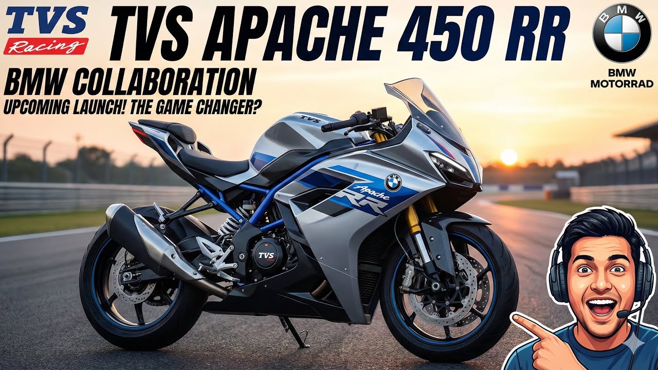 Is THIS the New TVS Apache RR 450? 😱 BMW G450 RR Revealed?