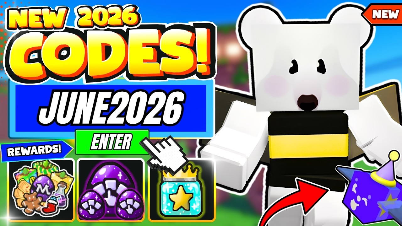 *NEW CODES* ALL WORKING CODES FOR BEE SWARM SIMULATOR CODES IN 2026! ROBLOX BSS CODES