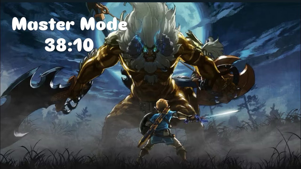 BotW Master Mode Any% No Amiibo 38:10 (v1.9.0)