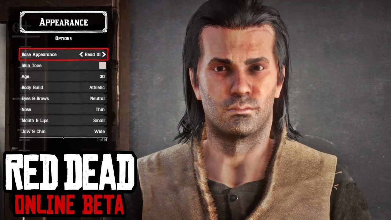 John Wick Character Creation! - Red Dead Online (Character Creation All Features & Options)