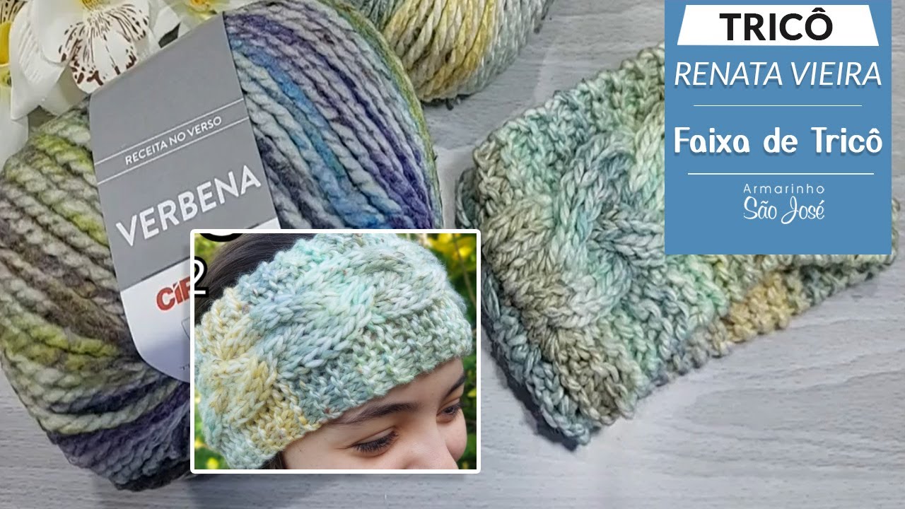 Faixa de Tricô Verbena