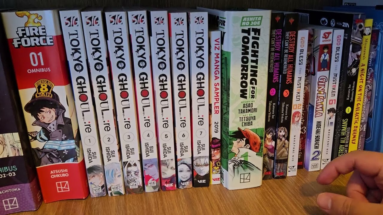 New Bookshelf Tour! 😄 | manga, classic novels, sci-fi, and fantasy 