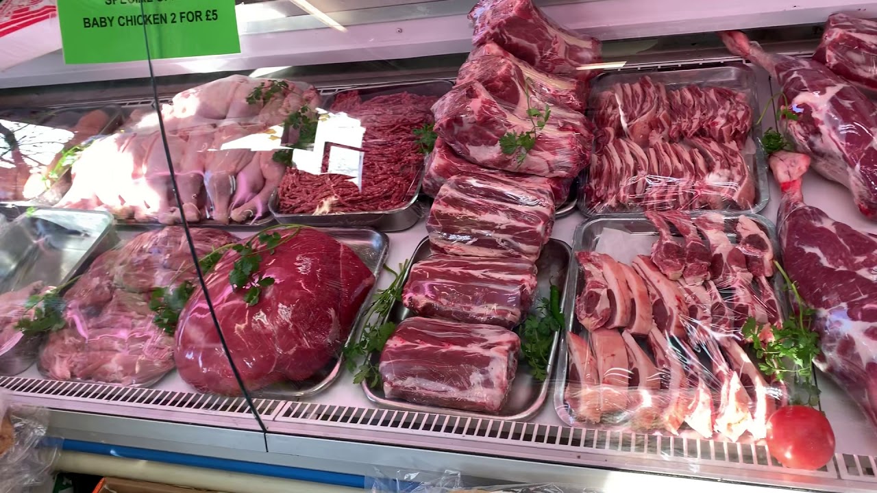 BUTCHERS MEAT DISPLAY