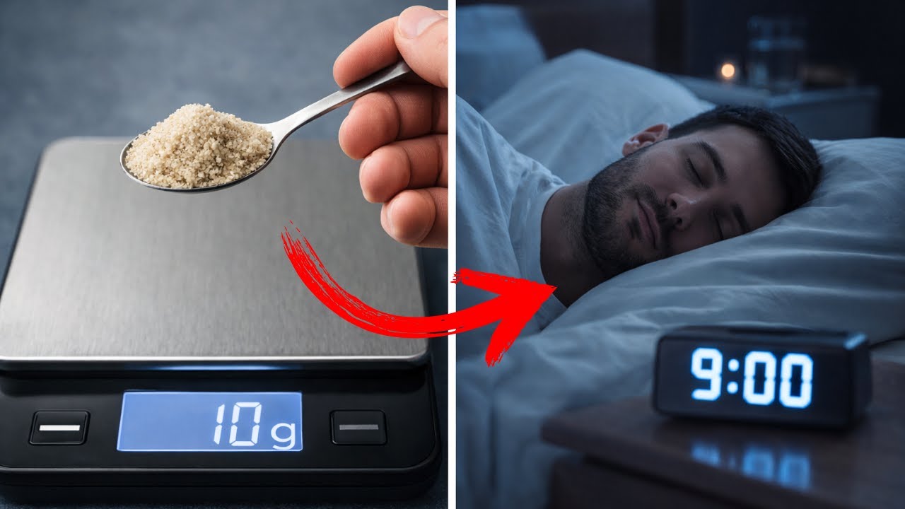 10g und du schläfst 9 Stunden OHNE aufstehen neue Studie